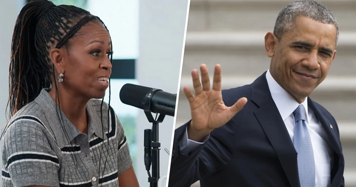 Michelle Obama reveals pet peeve about Barack on her podcast