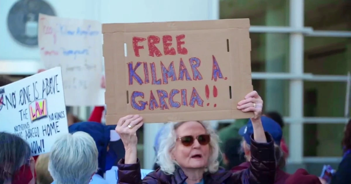Protests erupt at Republican town halls over Abrego Garcia’s return