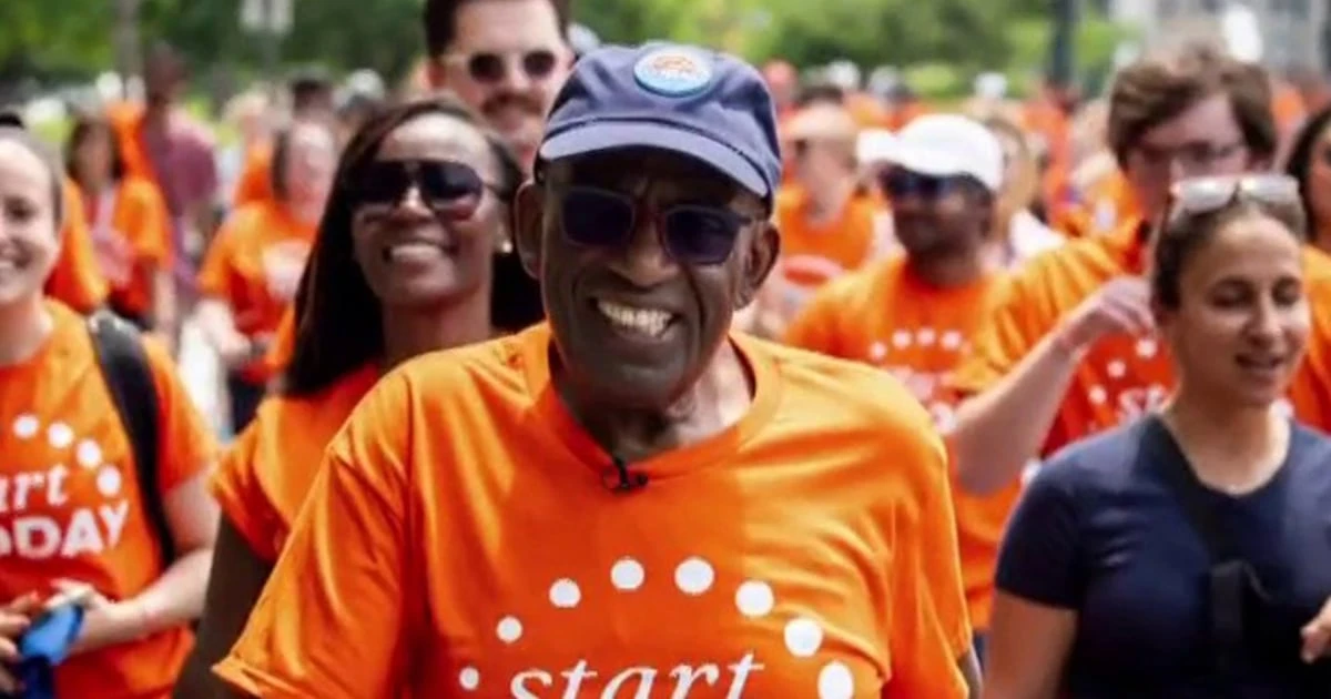 Al Roker Visits Philadelphia for Start TODAY Walk Event