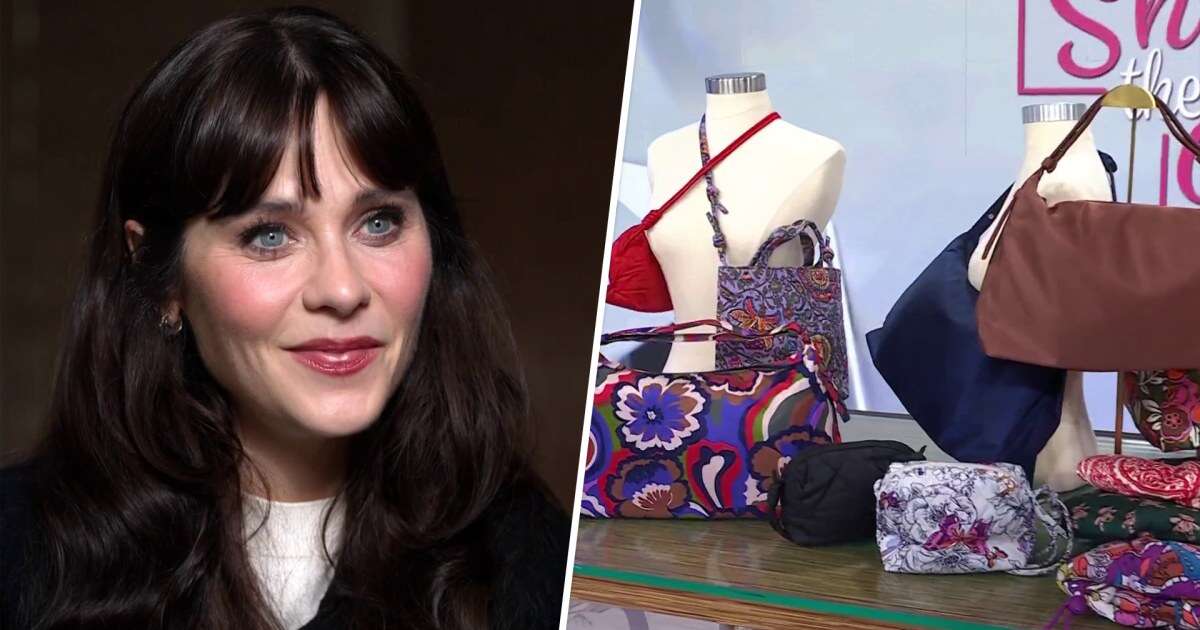 Zooey Deschanel talks style, wedding, and Vera Bradley favorites