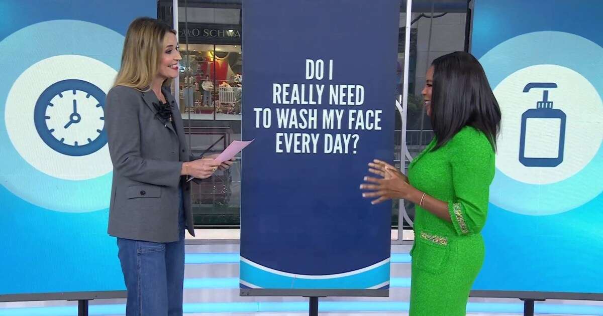 Do you really need to wash your face every day?