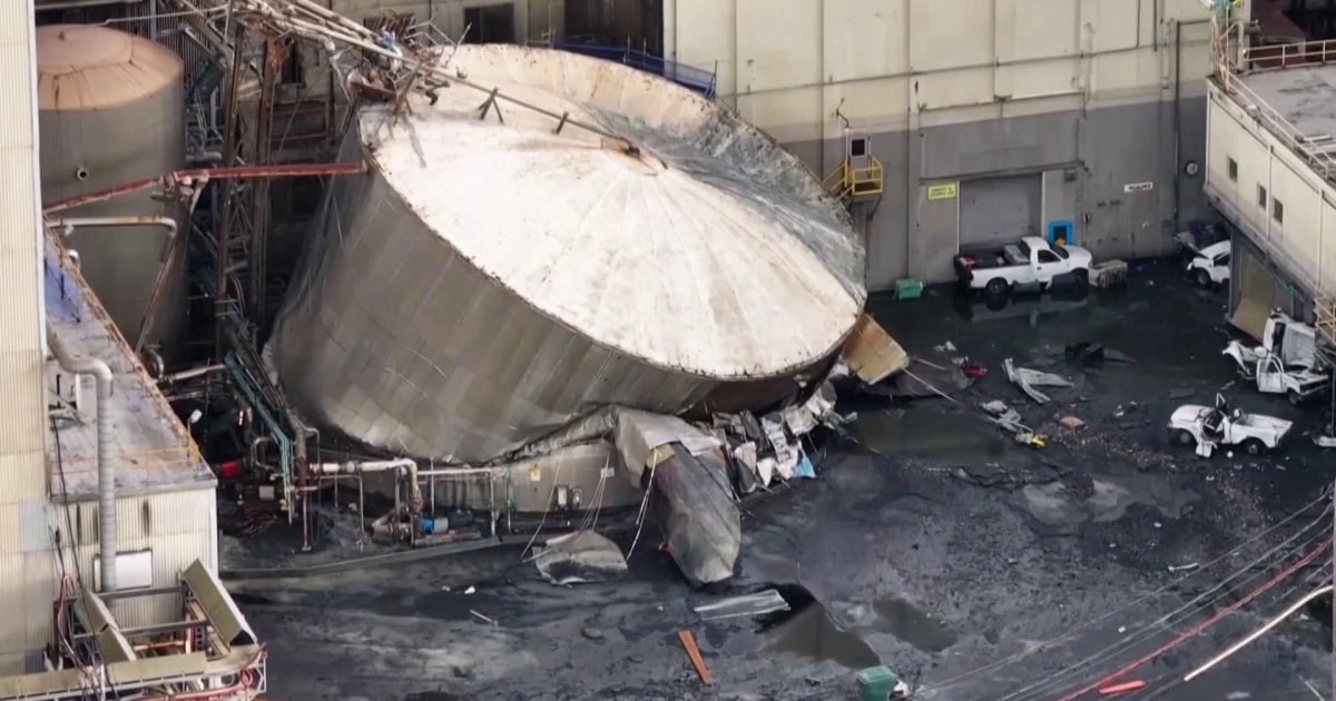 New Video Shows Devastation After Chemical Plant Implosion