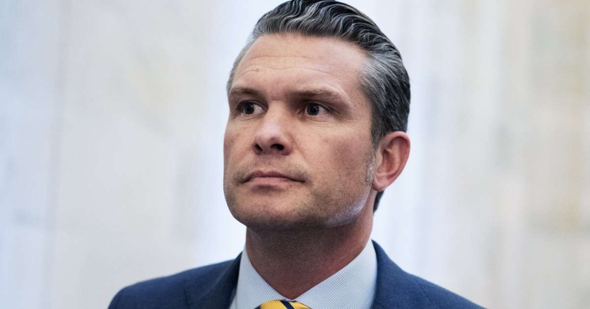 See part of Pete Hegseth’s opening statement before hearing