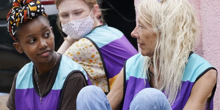 Outside Mississippi's only abortion clinic, a Black activist ensures women are not alone