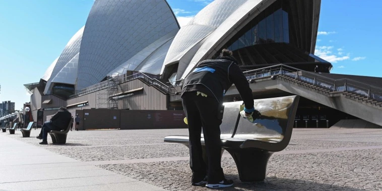 Australia's largest city enters hard two-week Covid-19 lockdown