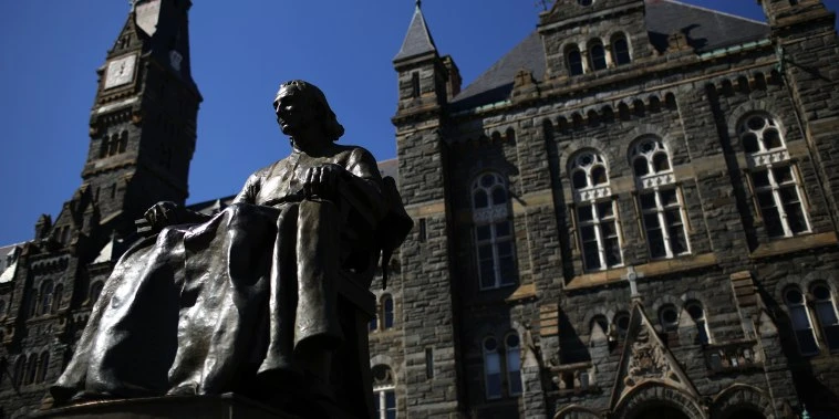 Late Georgetown provost accused of misconduct with student