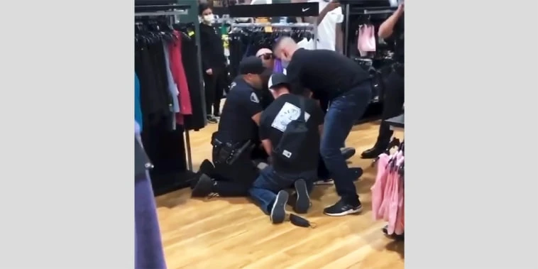 Four California officers on leave after video of suspect being punched, kicked during arrest