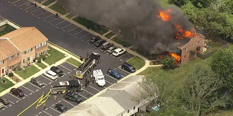 Body of man suspected of blowing up three Pennsylvania homes found under rubble