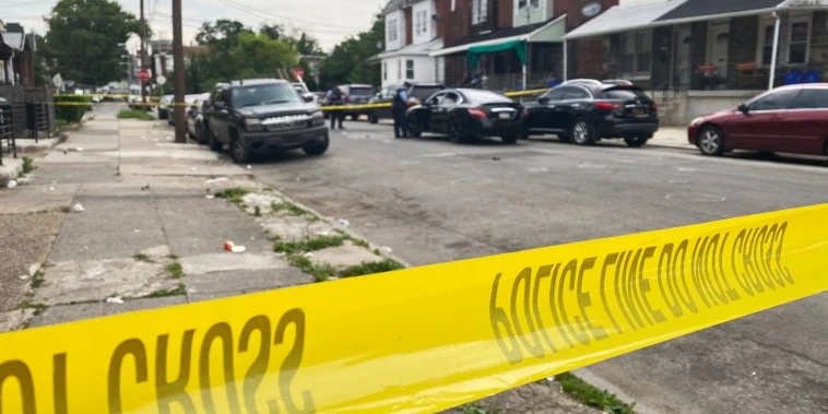 Video shows Philadelphia shooting that injured 3-year-old, killed his father