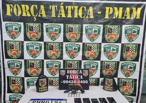 Casal é preso enquanto fazia arrastões por bairros de Manaus