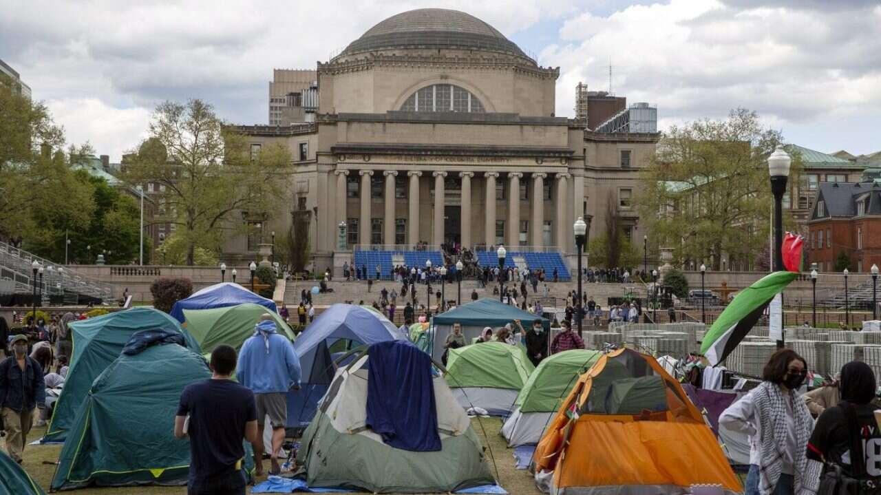 White House rips 'dangerous, appalling statements' from Columbia protest leader