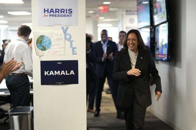 'ConheÃ§o criminosos como Trump', diz Kamala em 1Âº discurso de campanha