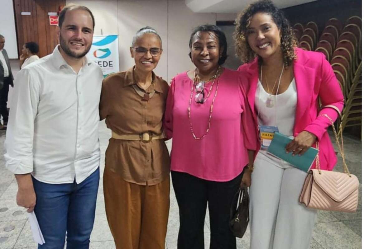 No Dia da Mulher, ministra Marina Silva lança chapa nacional da Rede em Salvador