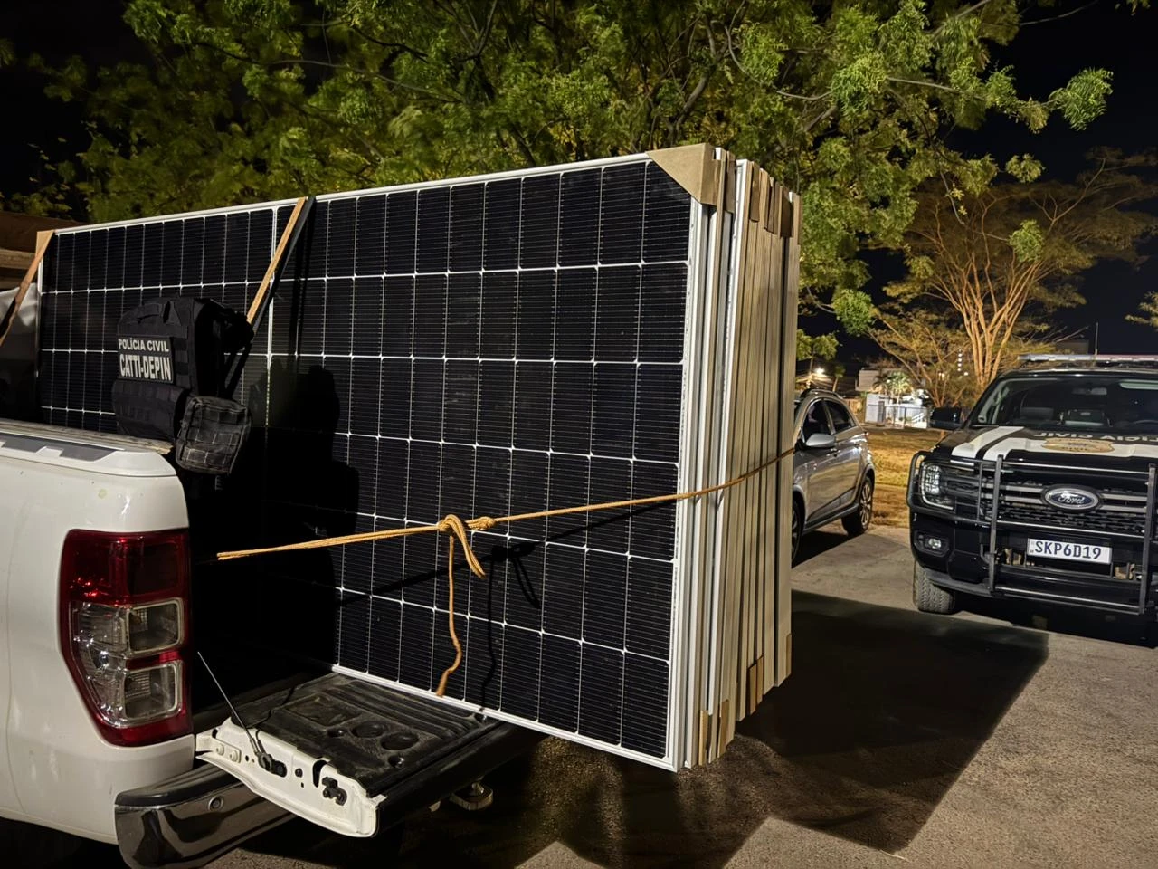 Comerciante é preso em flagrante com placas solares furtadas na Bahia