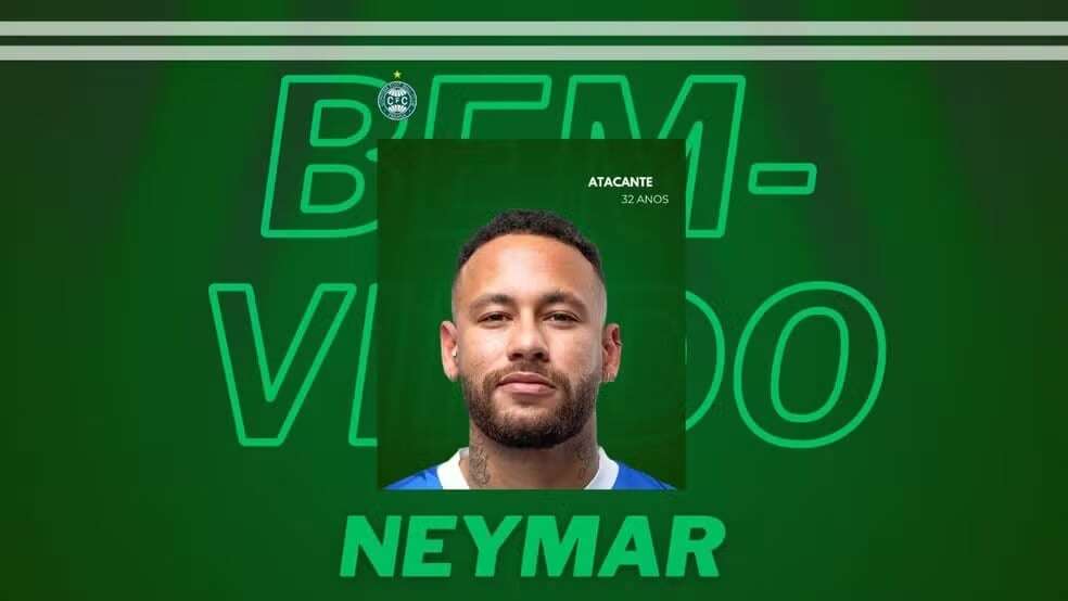 Hacker anuncia Neymar no site do Coritiba