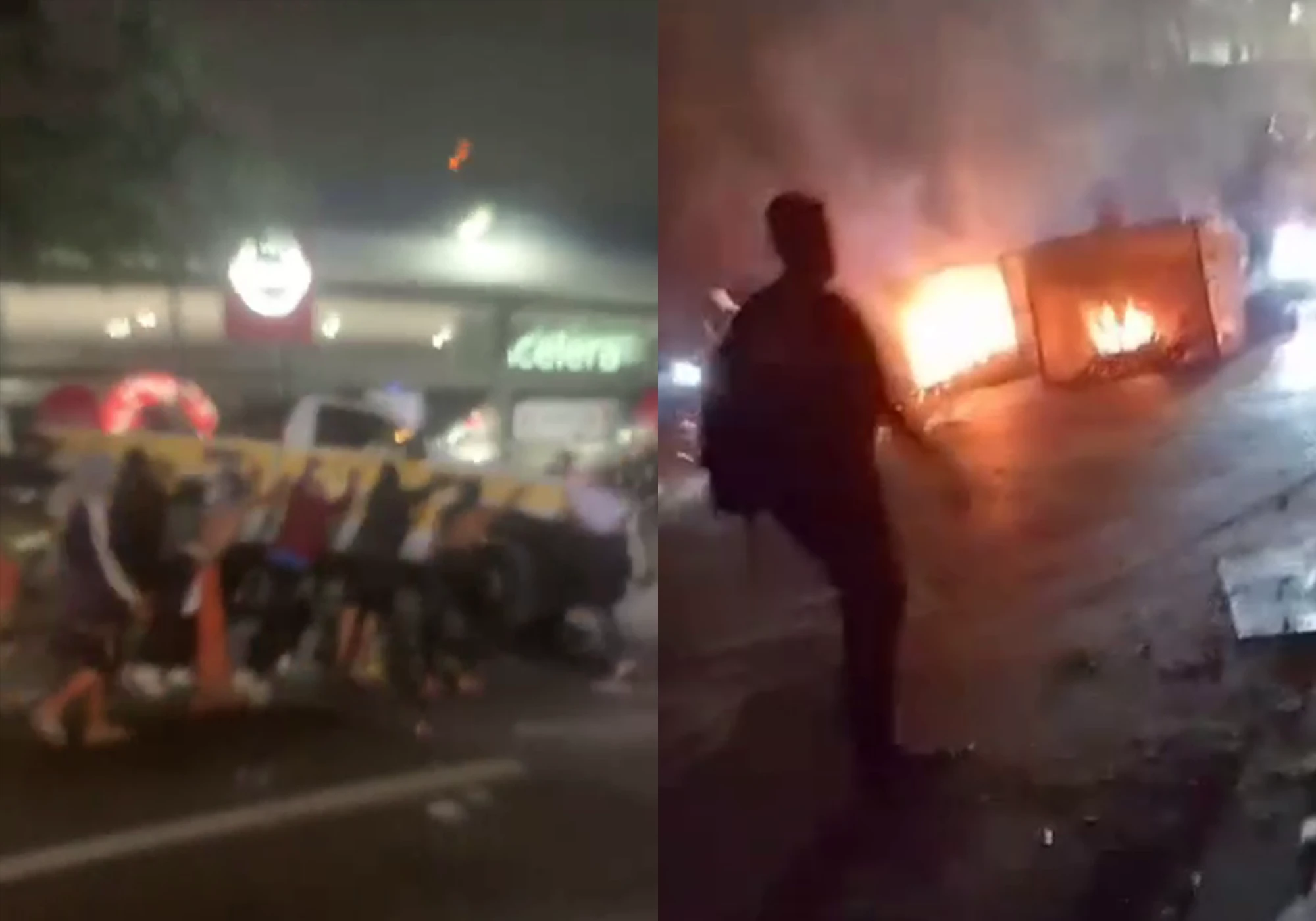 Bombas de gás, barricadas e viatura vandalizada: como foi a noite de terror após morte de jovem pela PM