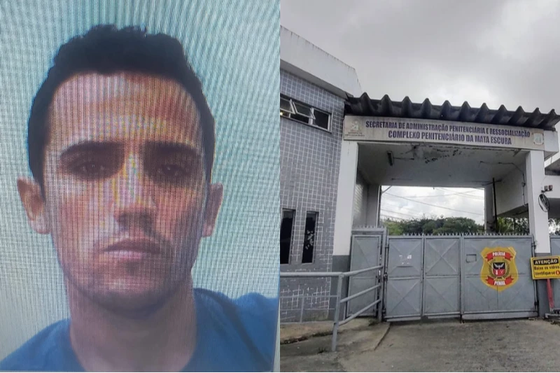 Preso que aproveitou falta de muro para fugir de presídio de Salvador se entrega à polícia