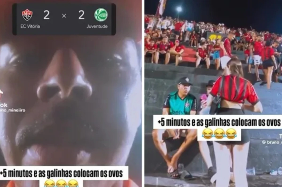 Funcionário pede desculpas por imitar galinha no Barradão após empate com Juventude