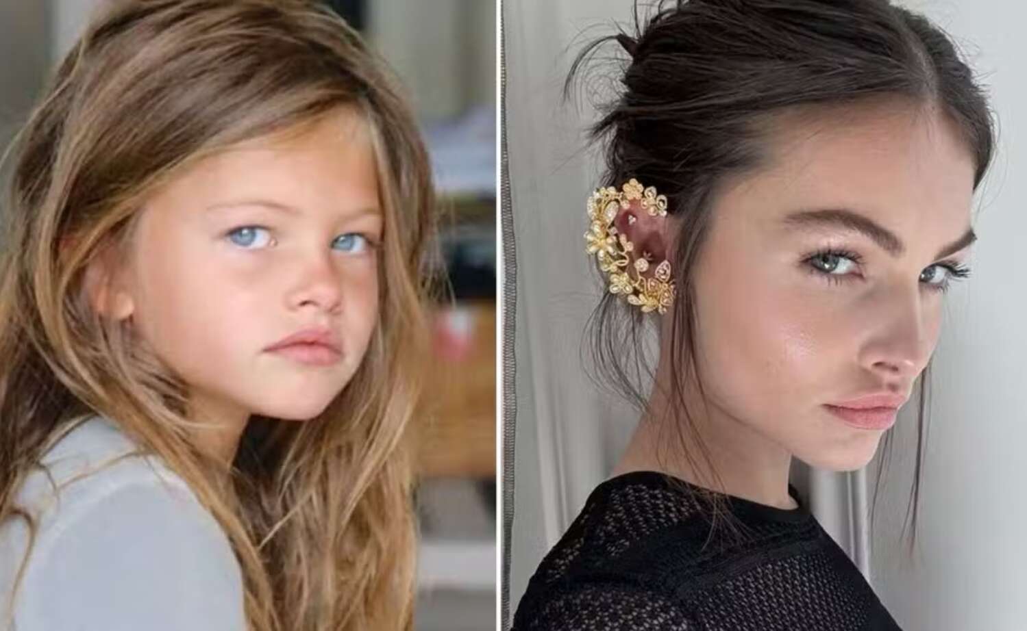 Modelo reaparece em evento em Paris após ser eleita a menina 'mais bonita do mundo' aos 6 anos