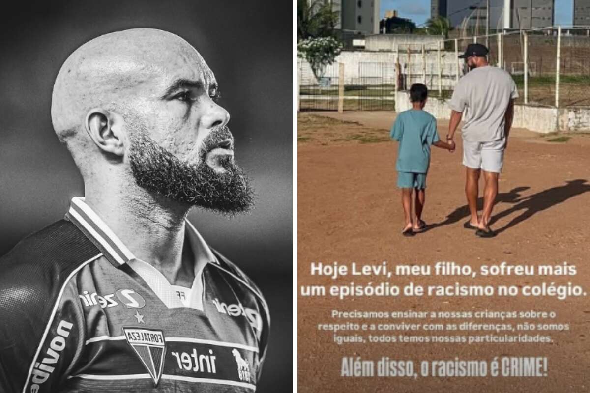 Ex-jogador do Vitória denuncia racismo contra o filho no colégio: 