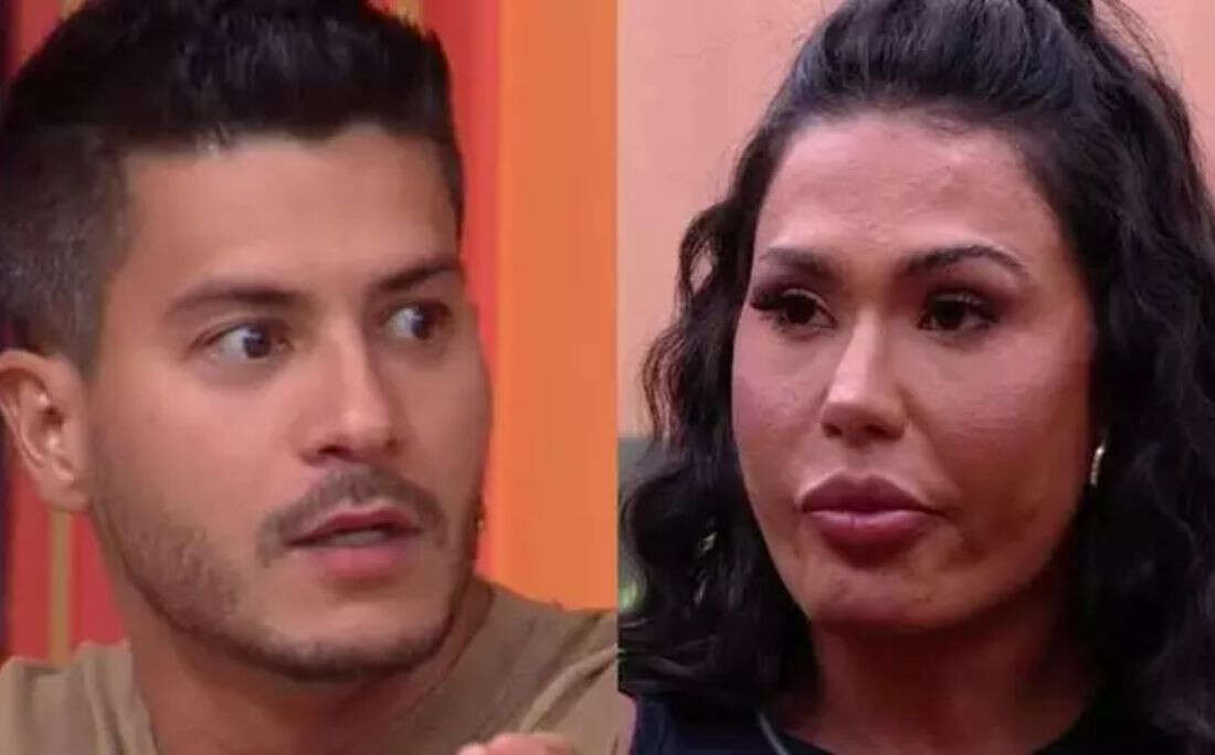 BBB 25: Arthur Aguiar se irrita e explode após acusação de ‘arregar’ para Gracyanne Barbosa