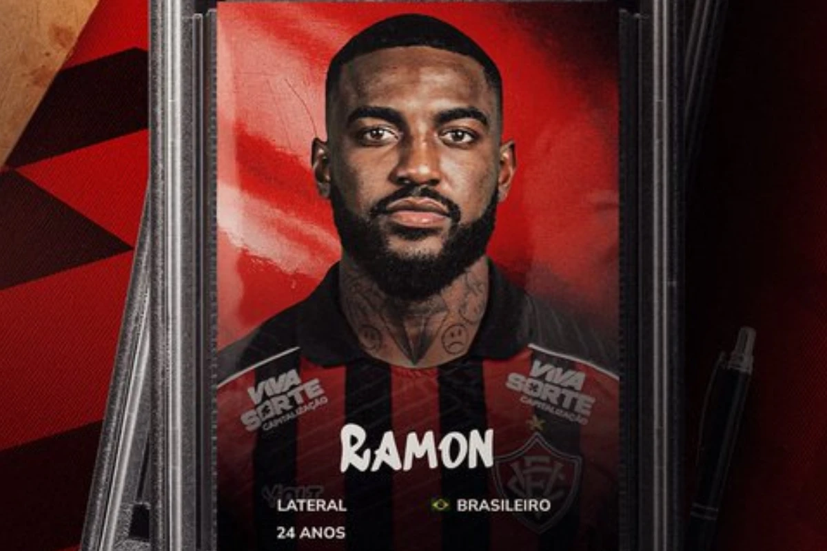 Ramon projeta estreia pelo Vitória e se coloca à disposição contra o São Paulo: ‘Estou apto’