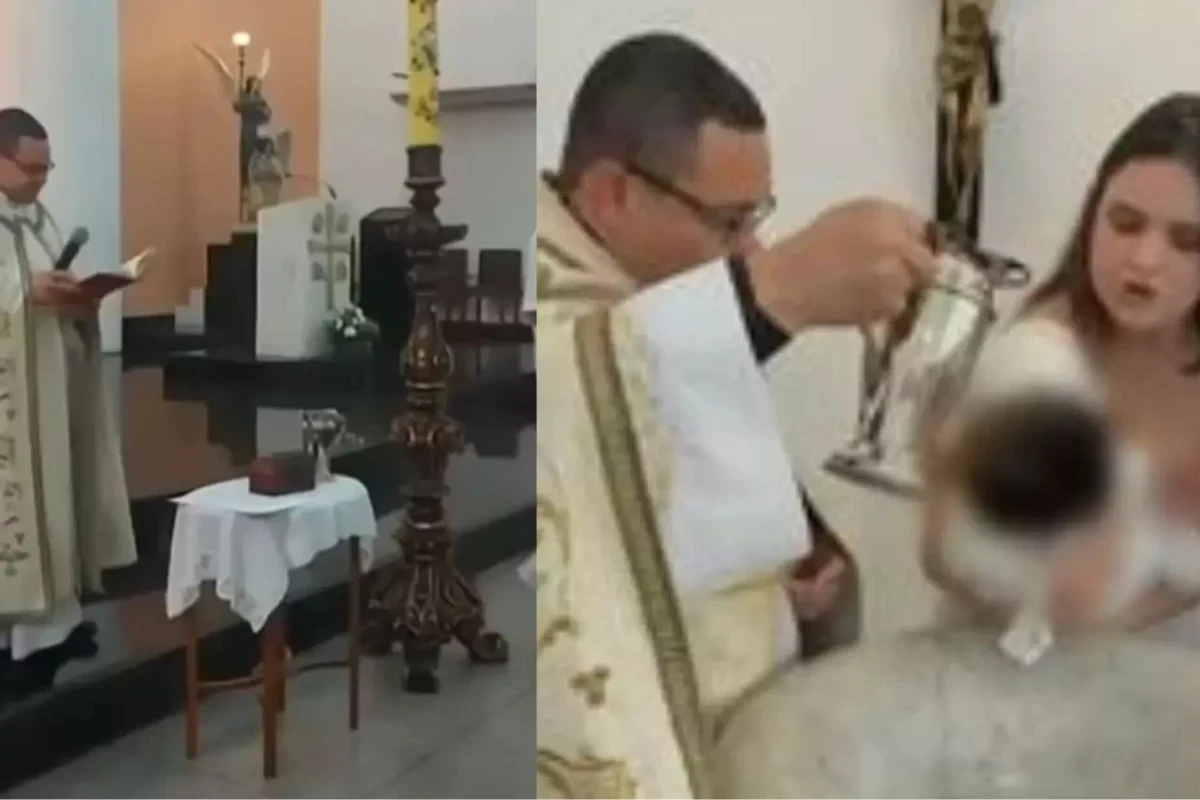 Padre se recusa a dizer nome de bebê em batizado e é denunciado por intolerância religiosa