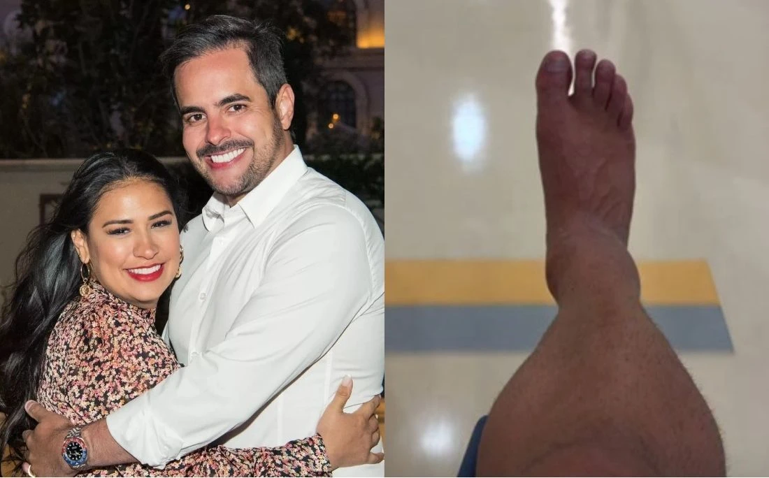 Kaká Diniz acompanha Simone Mendes ao hospital e também precisa de atendimento; saiba o que aconteceu