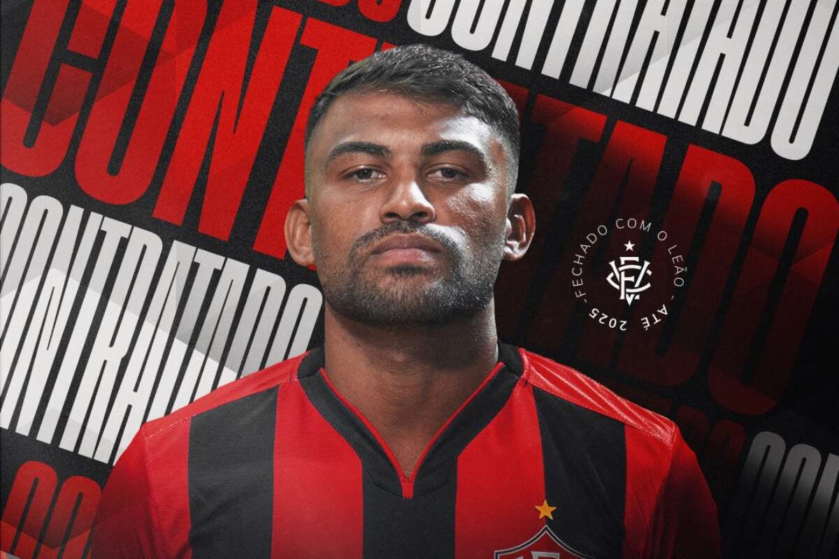 Vitória oficializa chegada do volante Ronald, ex-Criciúma