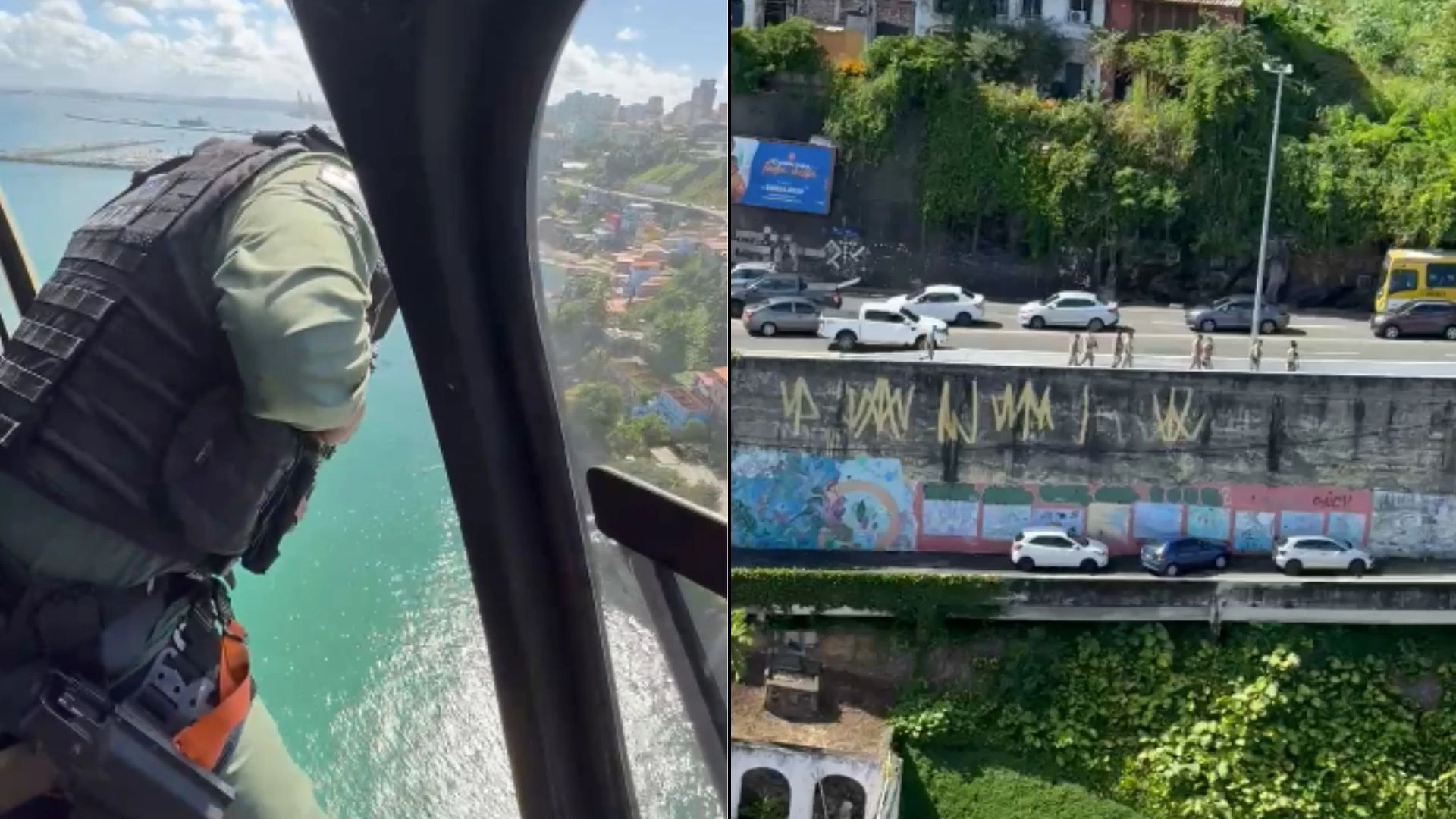 Duas pessoas são presas após polícia ocupar a Gamboa