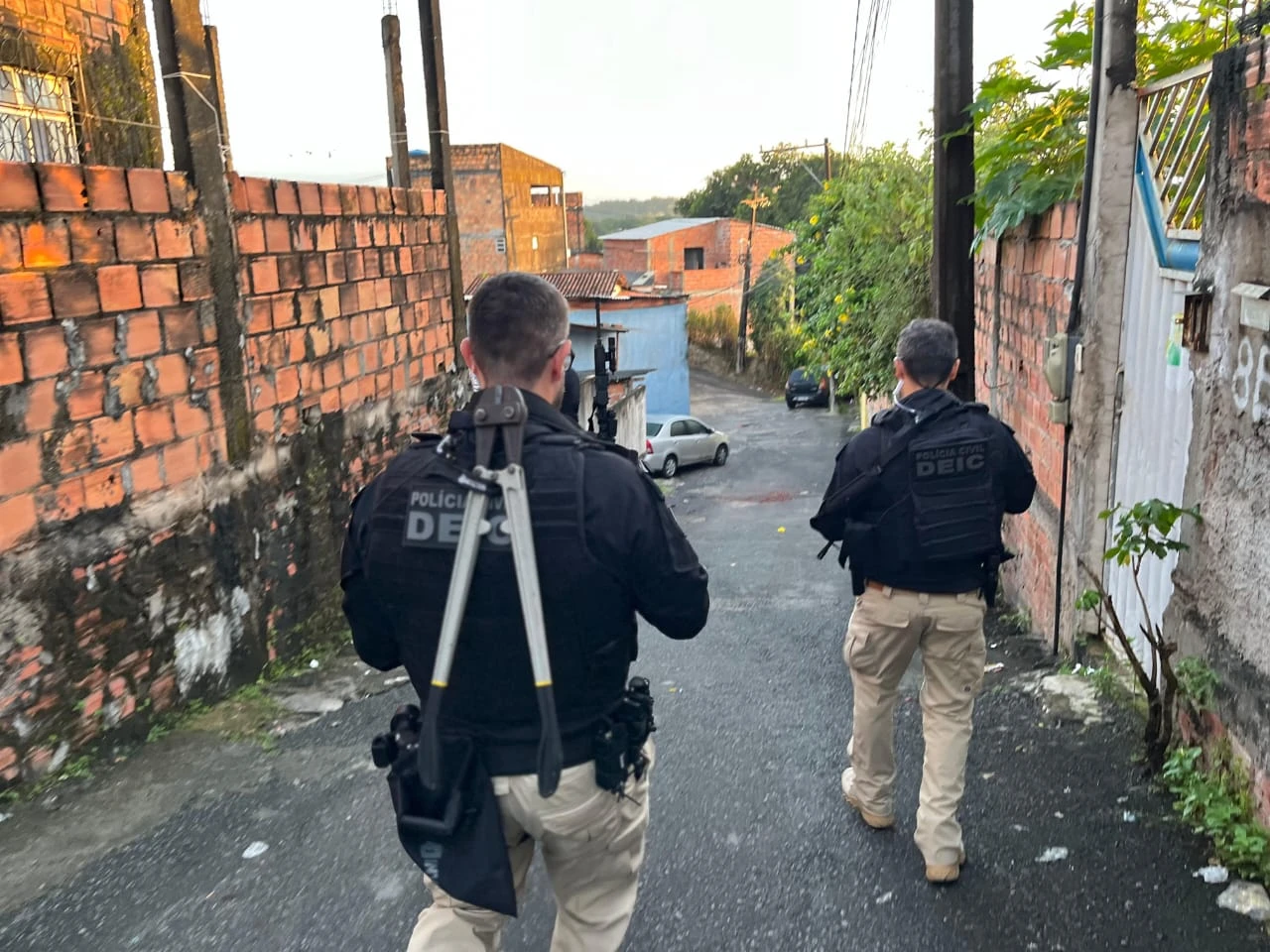 Polícia mira grupo criminoso envolvido em crimes patrimoniais em Salvador e Região Metropolitana
