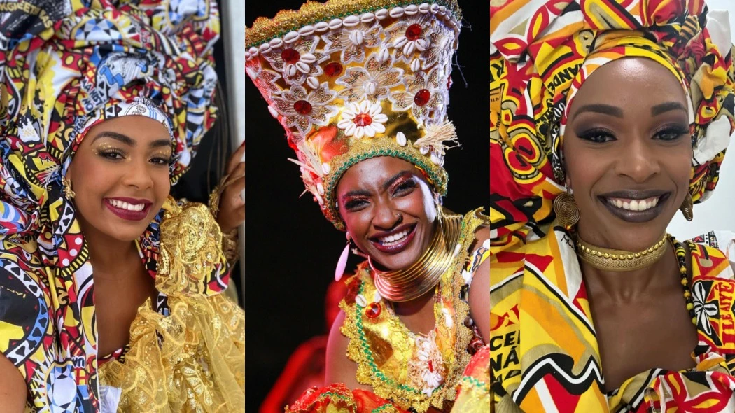 Deusas do Ébano e Ilê Aiyê abrem desfile do Afro Fashion Day 2025 no Pelourinho