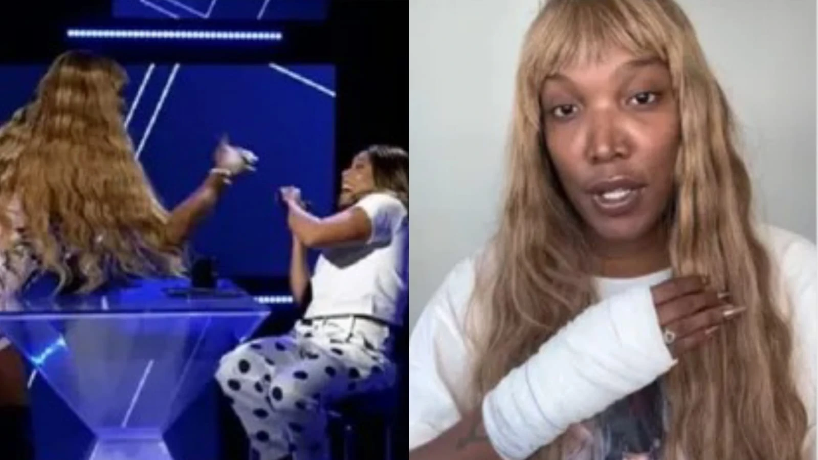 Cantora baiana e Blogueirinha se manifestam após agressão durante programa: 'Vou denunciar'