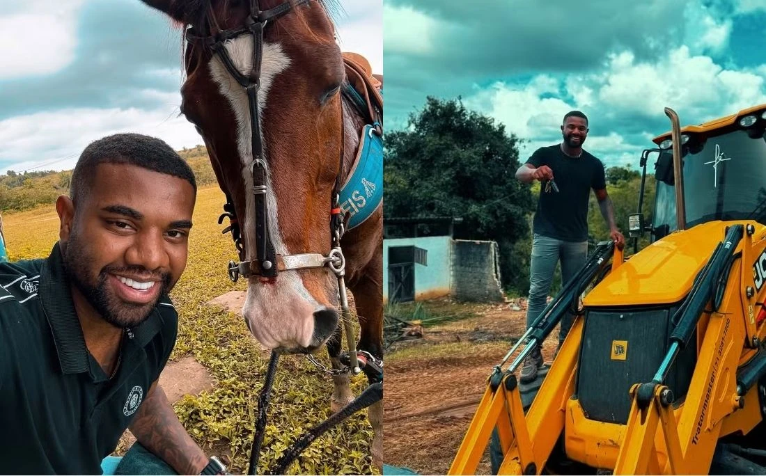 Davi Brito compra fazenda milionária e investe em criação de animais; veja fotos
