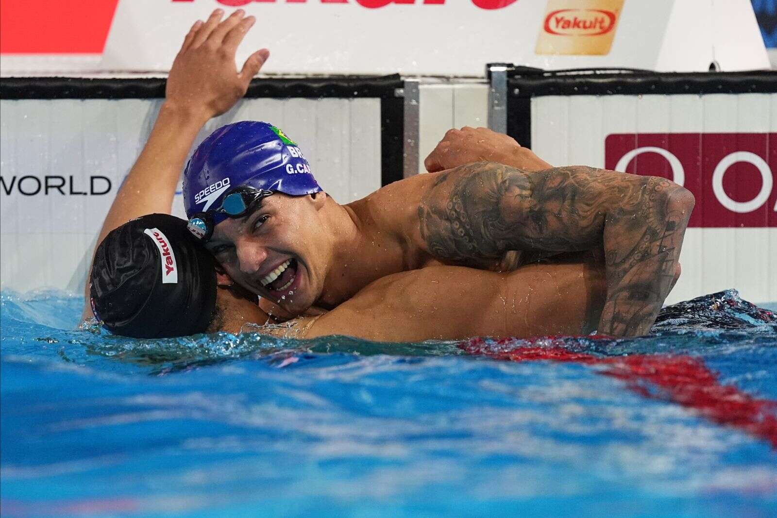 Baiano Guilherme Caribé é medalha de prata no Mundial de piscina curta