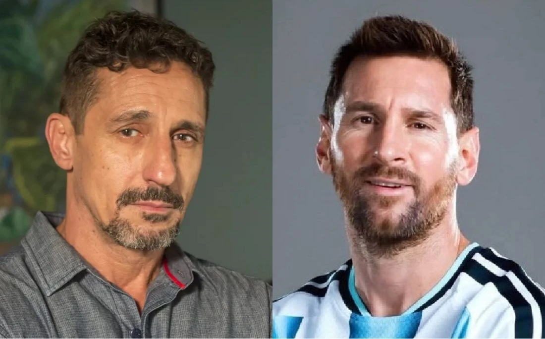 Tuca Andrada detona Messi nas redes sociais e chama craque argentino de 'escroto'
