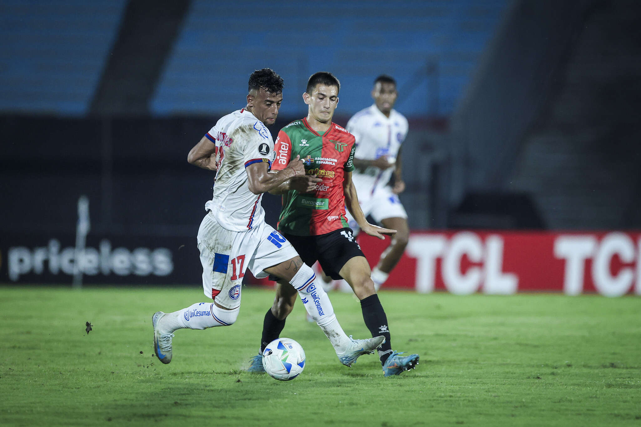 Bahia faz jogo morno contra o Boston River e empata sem gols pela Libertadores