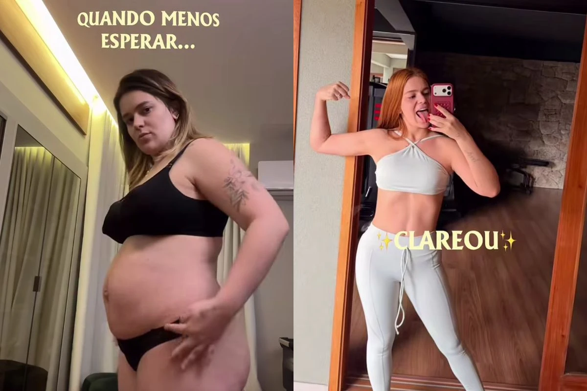 Viih Tube exibe 'antes e depois' após duas gestações