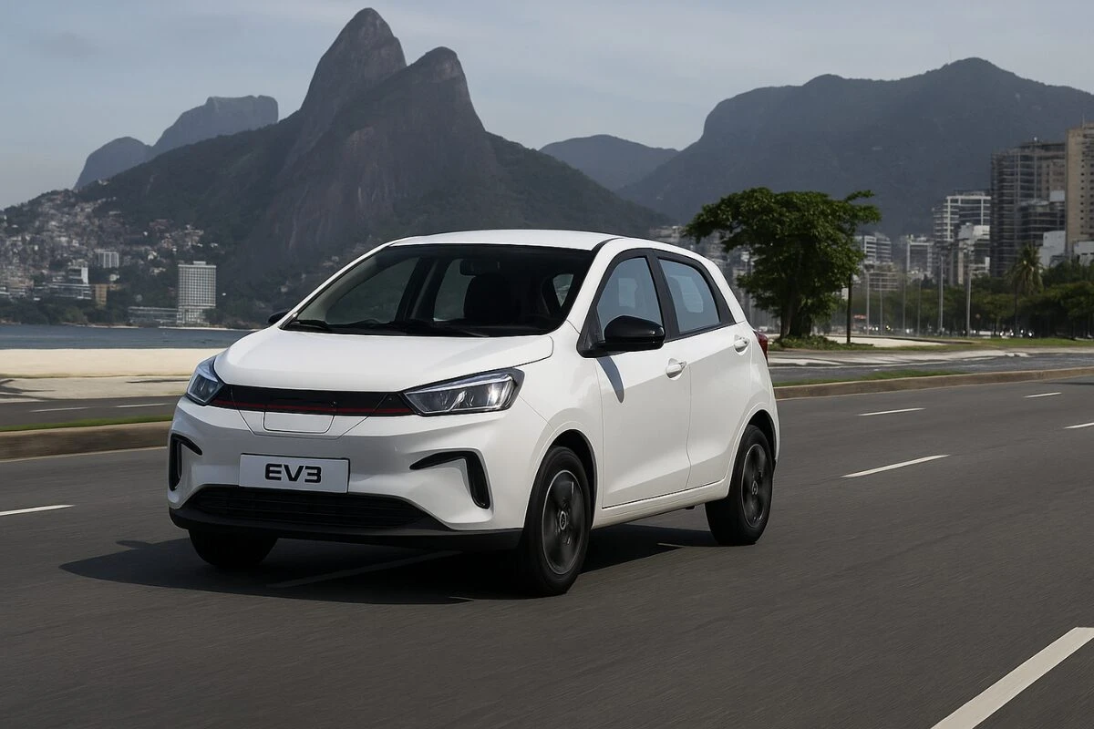 Mudou de nome e custa menos de R$ 70 mil: saiba qual é o carro elétrico mais barato do Brasil