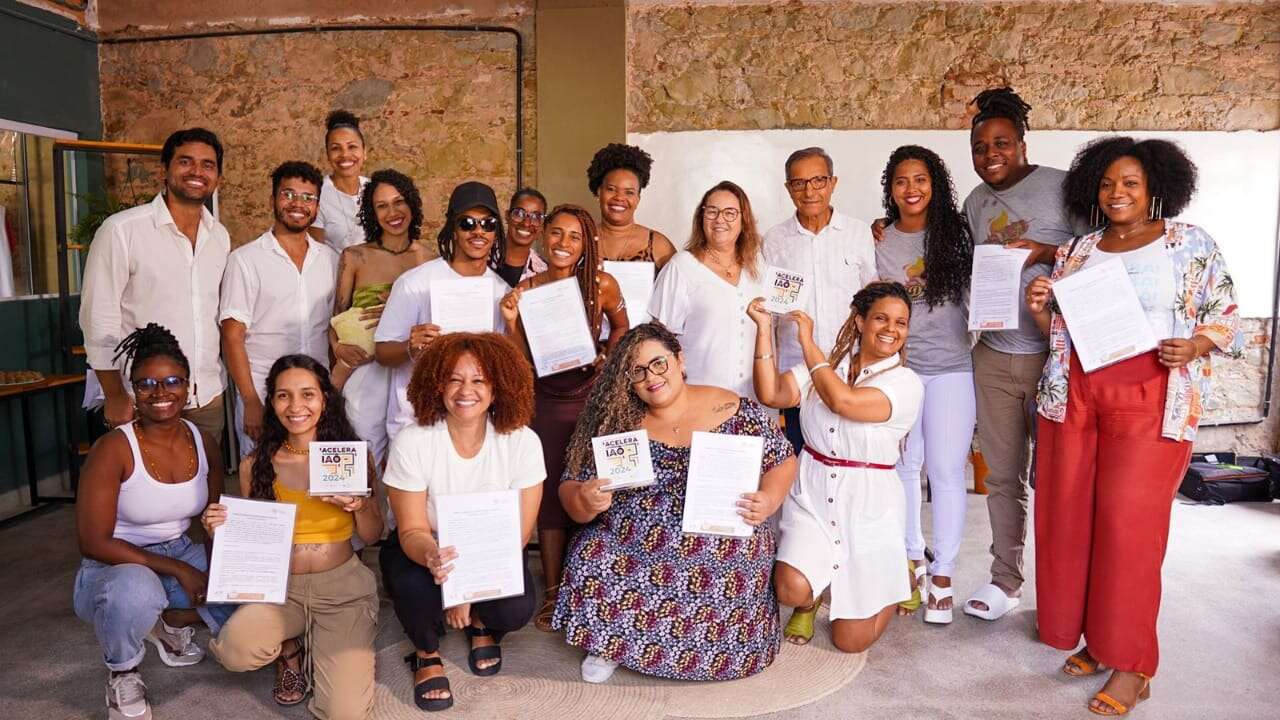 Oito empreendedores negros são premiados pelo Programa Acelera Iaô em Salvador