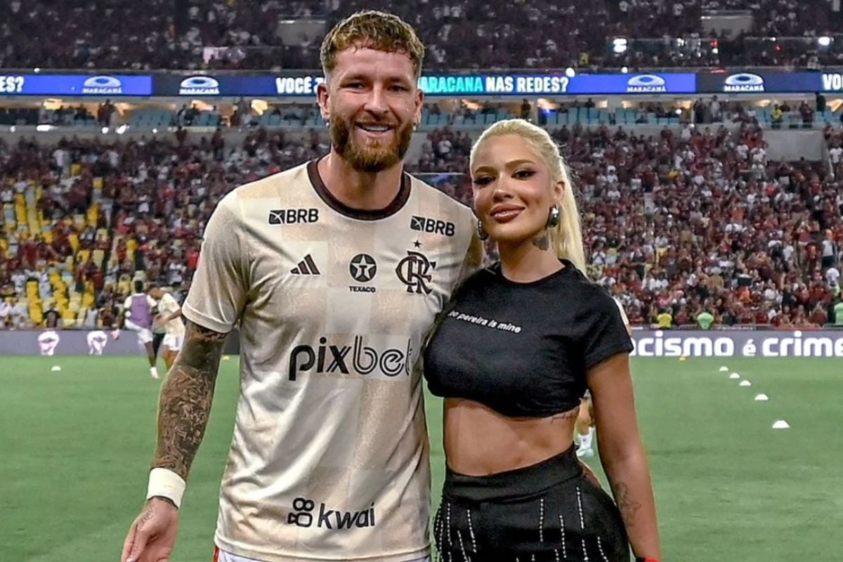 Karoline Lima e Léo Pereira aparecem juntos após rumores de volta