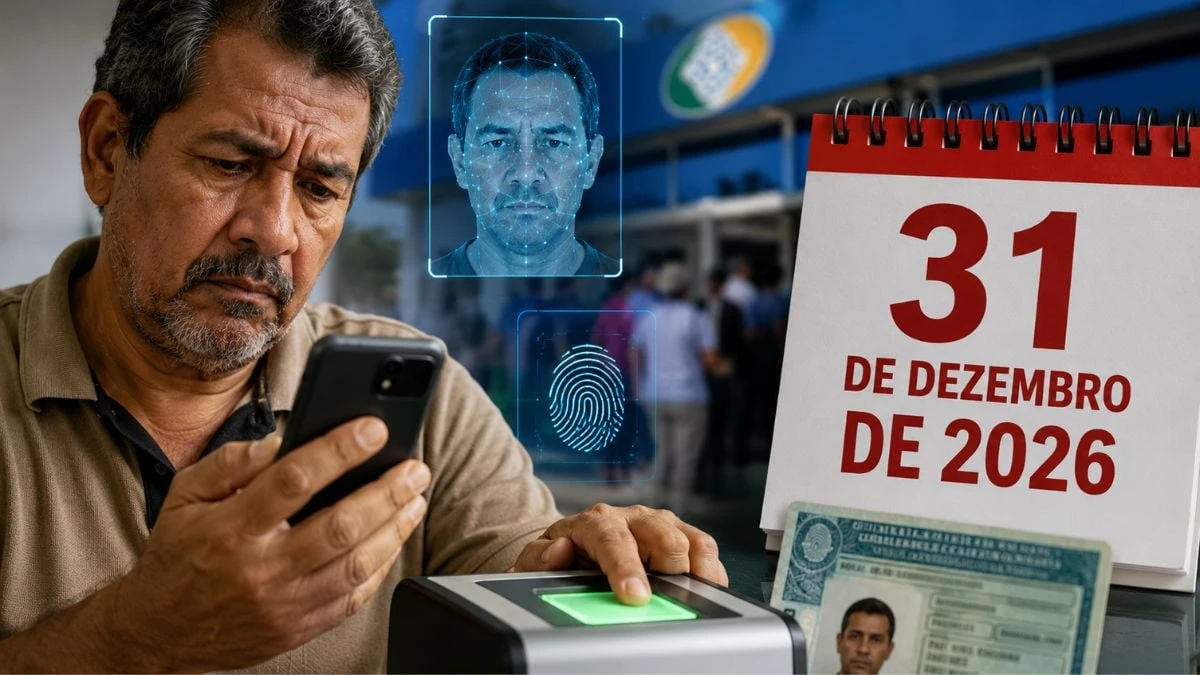 Não perca o seu benefício: Governo dá prazo final para cadastrar a biometria no INSS