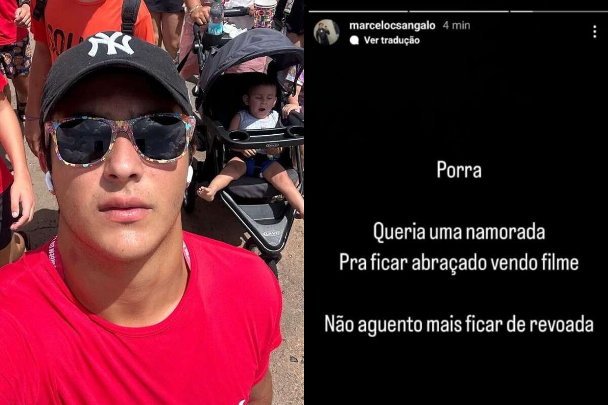 Marcelo Sangalo afirma estar em busca de uma namorada: ‘Não aguento mais’