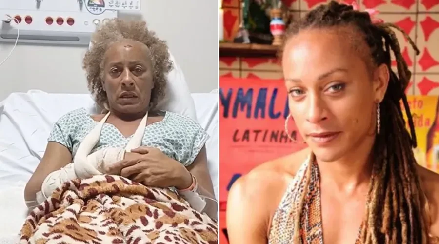 Atriz de Ó Paí Ó faz forte relato após ser espancada pelo ex: 'Tentou me sufocar e me matar'