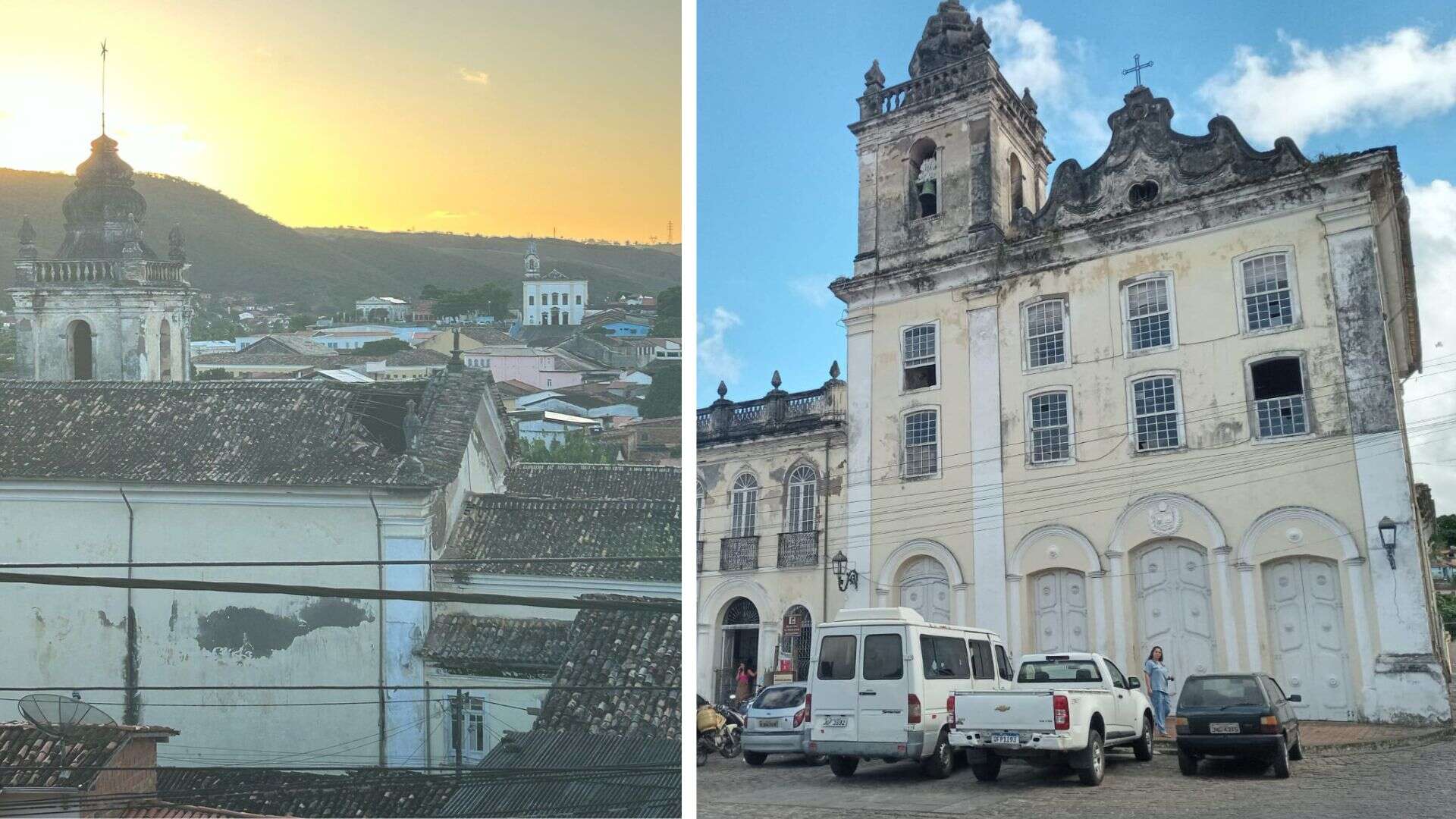 Teto de igreja desaba em Cachoeira: 'Estado deplorável'