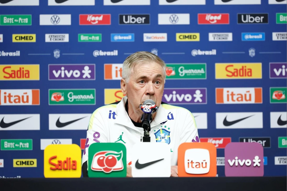 Ancelotti esconde escalação da Seleção, barra titular e avisa: 'Não queremos assumir riscos'