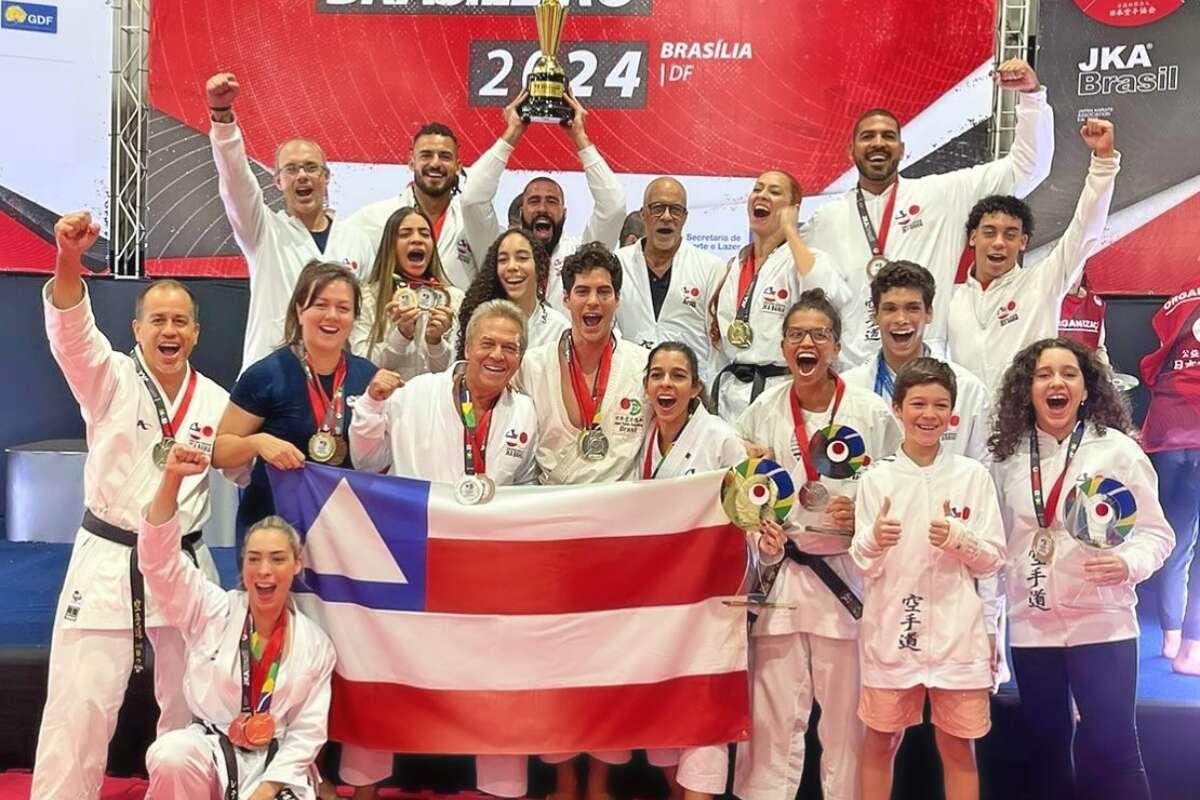 21 atletas são convocados para representar a Bahia no mundial de karatê no Japão