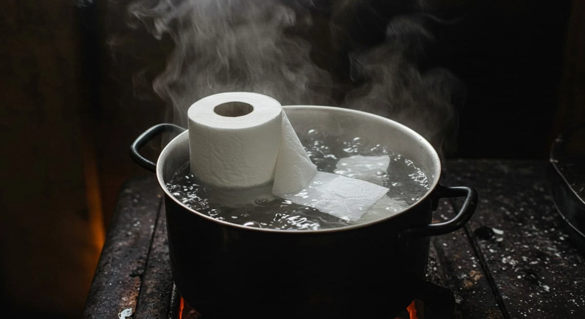 Mergulhe um rolo de papel higiênico em água fervente e elimine de vez esse problema doméstico