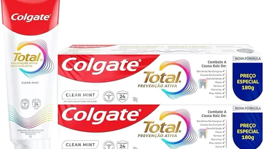 'Boca gigante': Colgate descontinua pasta de dente após reações adversas