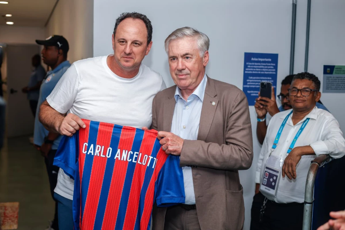 Com Jean Lucas em pré-lista e Juba em boa fase, Ancelotti assiste ao Bahia na Fonte Nova